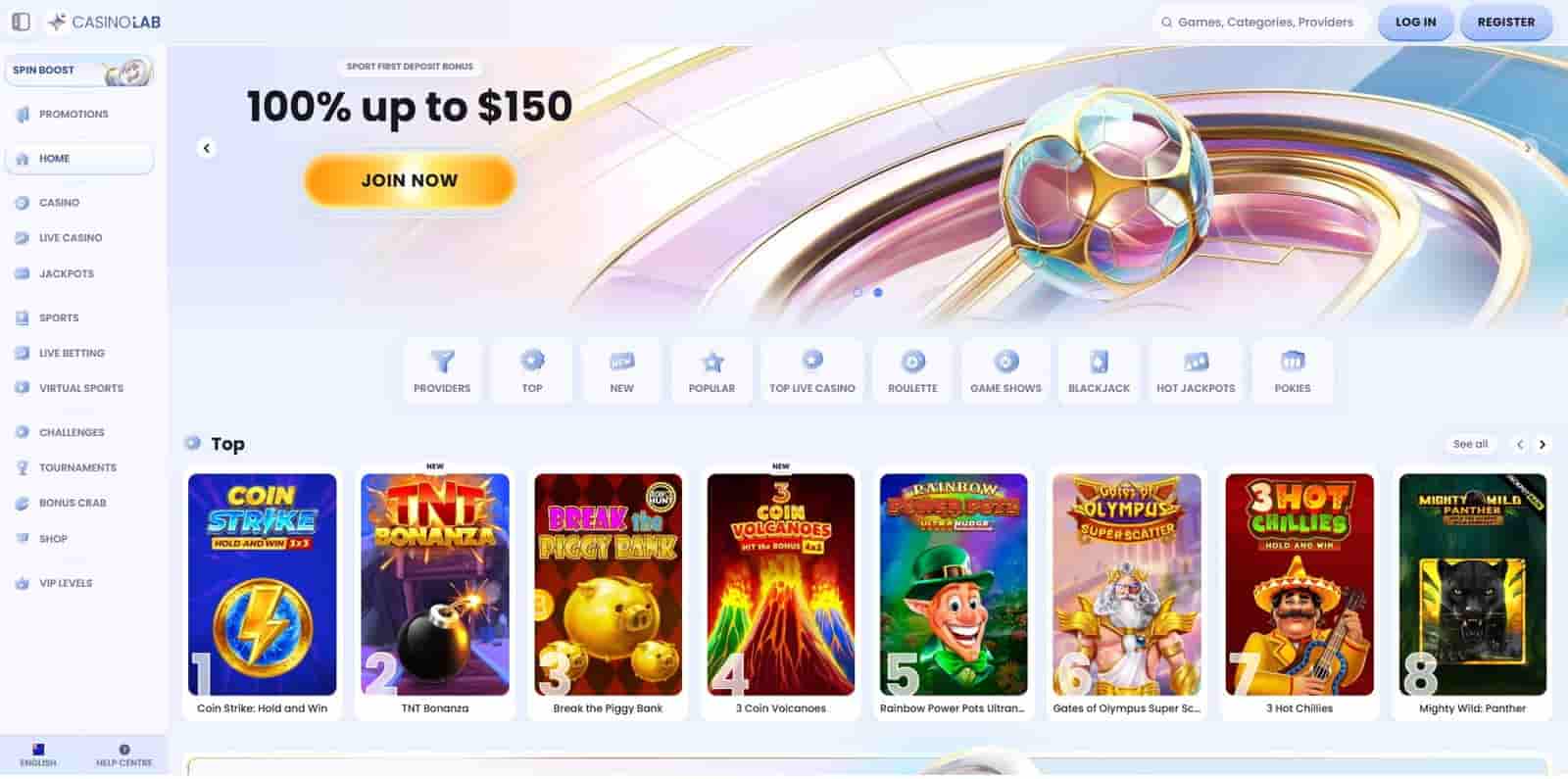 casinolab sport betting